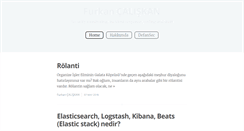 Desktop Screenshot of furkancaliskan.com